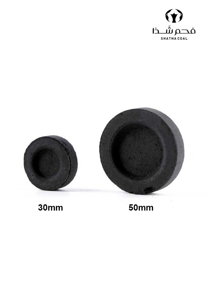 SHATHA COAL 50mm Bakhoor Charcoal 40 pieces - Image 3